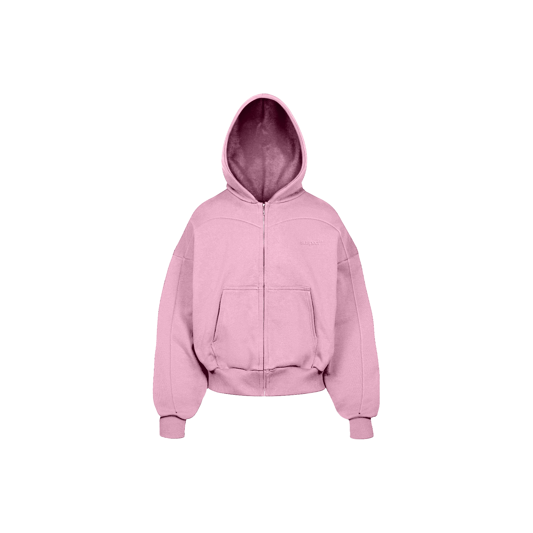 Pink Zip-Up V2 – SUSPECT®
